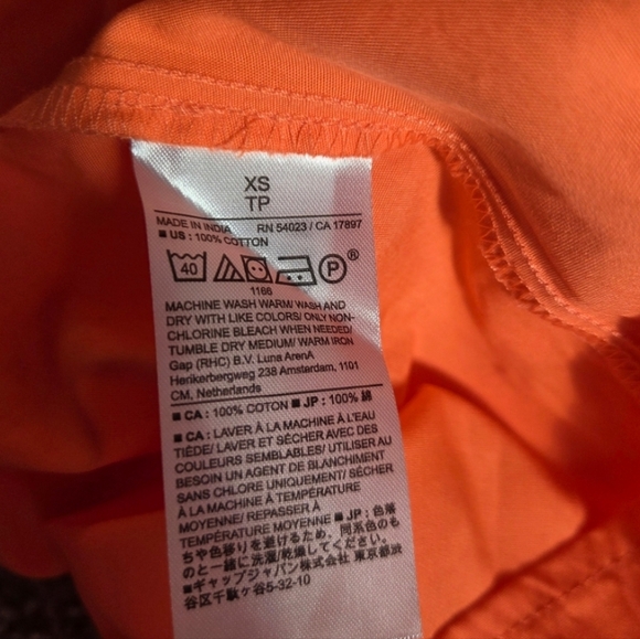 Oversized Shirt Dress Coral - Picture 13 of 13